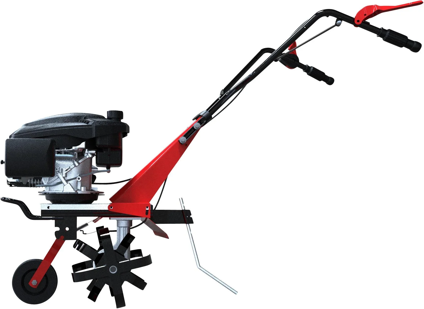 Benzin-Gartenfräse - 3,8 PS - 360 mm - GF384 - 3