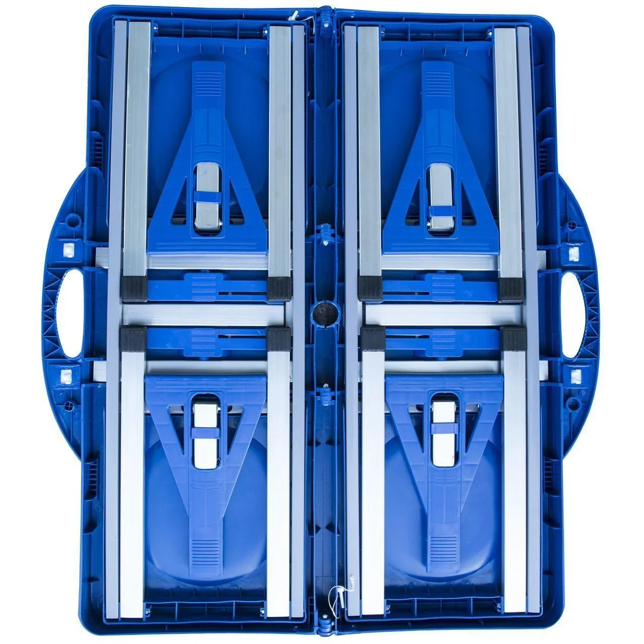 Alu Campingtisch Picknick 4-Sitzer klappbar Blau - 2