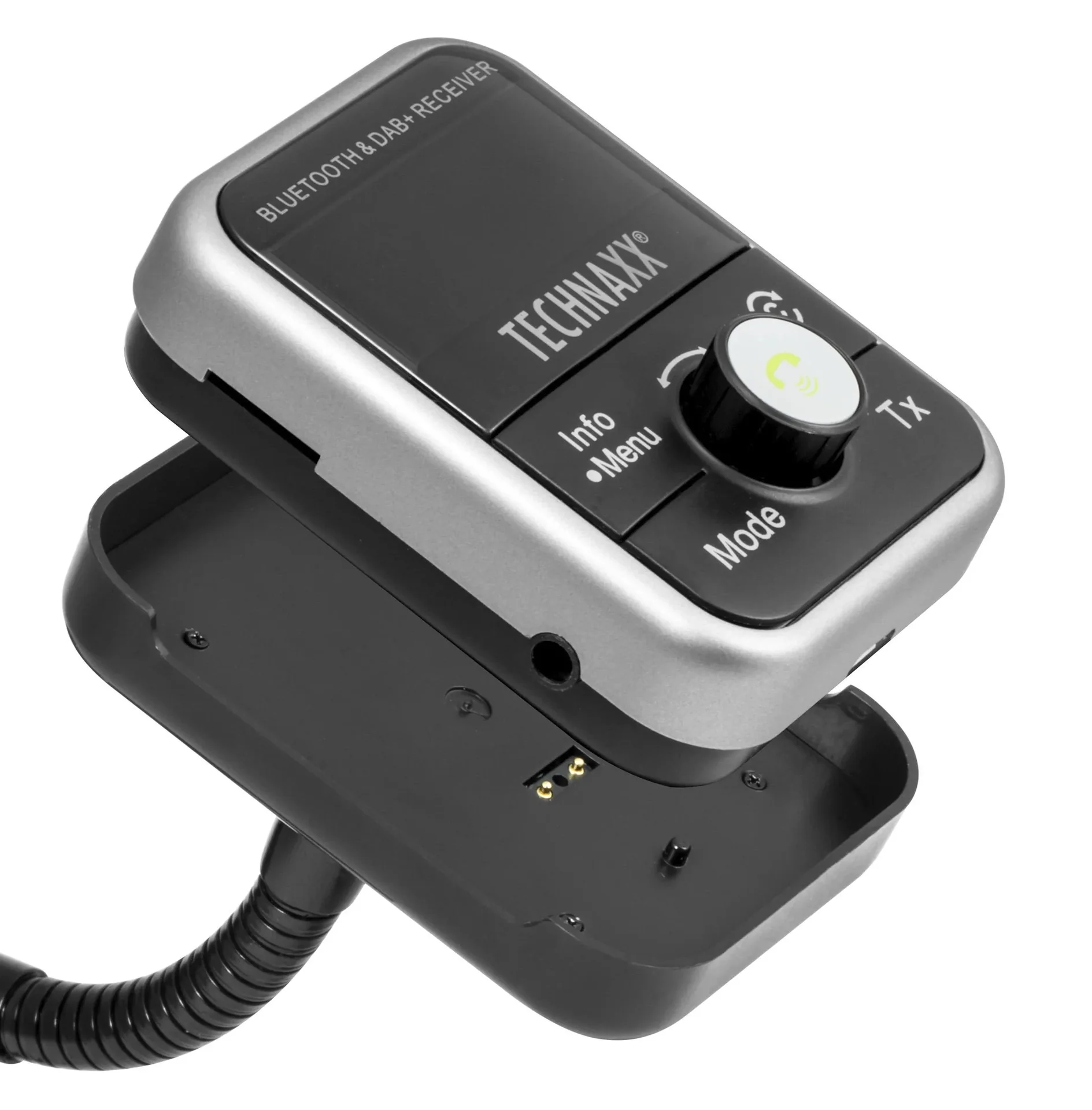 DAB+ und FM Bluetooth Transmitter mit Freisprechfunktion, Ladefunktion, Radio und MP3-Player - 0