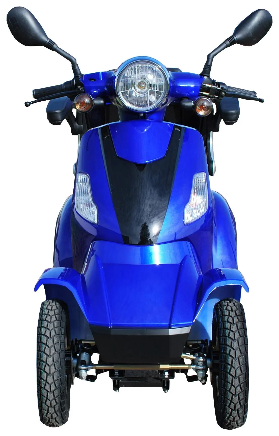E-Scooter blau - 4 Räder - 25 km/h - Seniorenmobil - 2