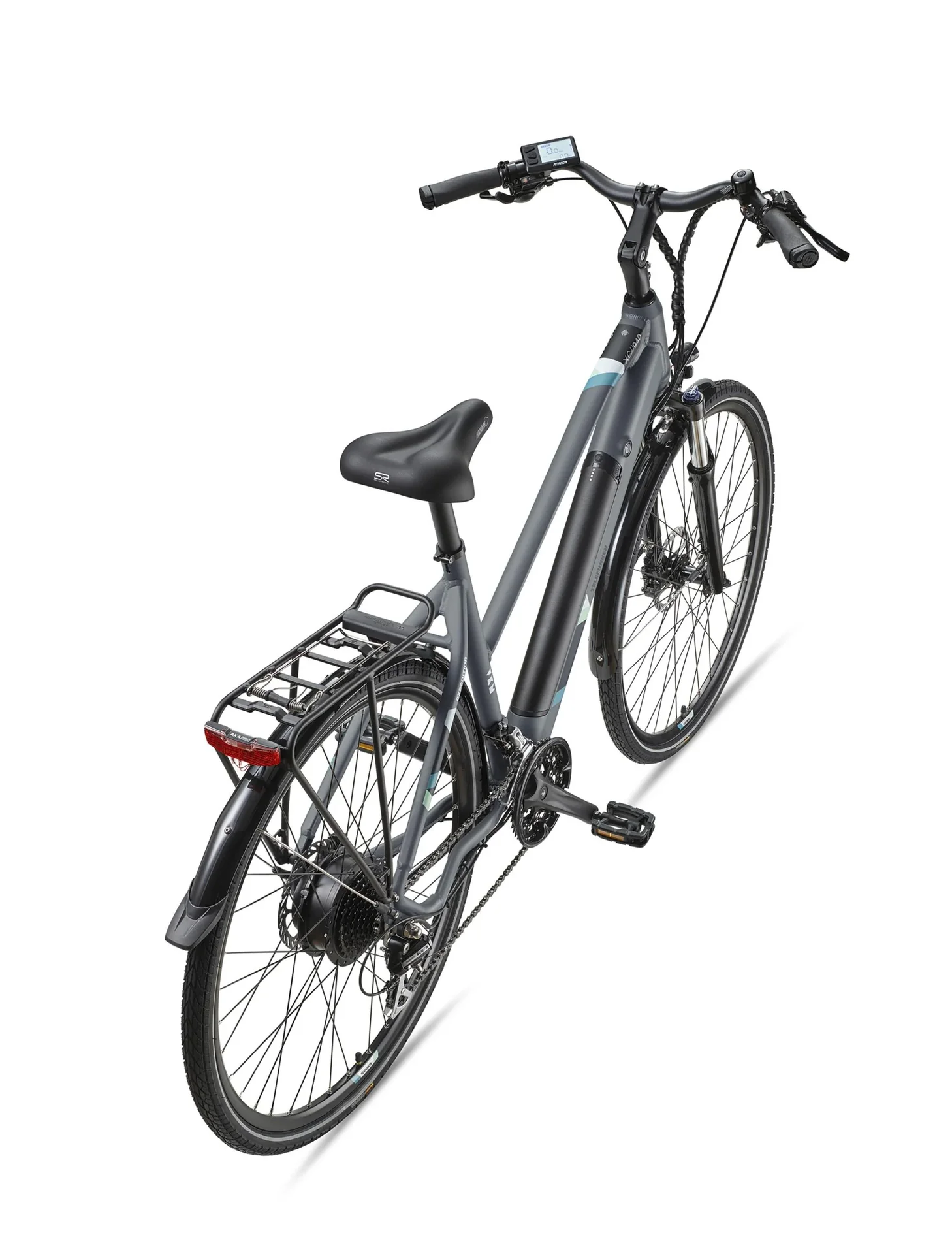 Damen Alu Trekking E-Bike, 28 Zoll, Rahmenhöhe 50 cm, 24-Gang Kettenschaltung, grau, XC940 Expedition - 5