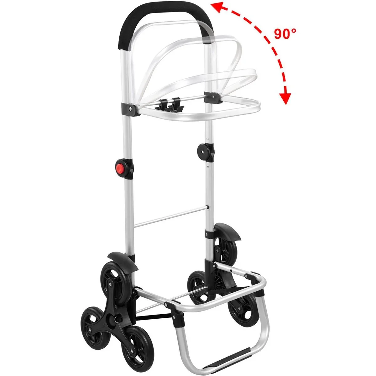 Einkaufswagen - Treppensteiger - geeignet für die Treppe - grau - 1