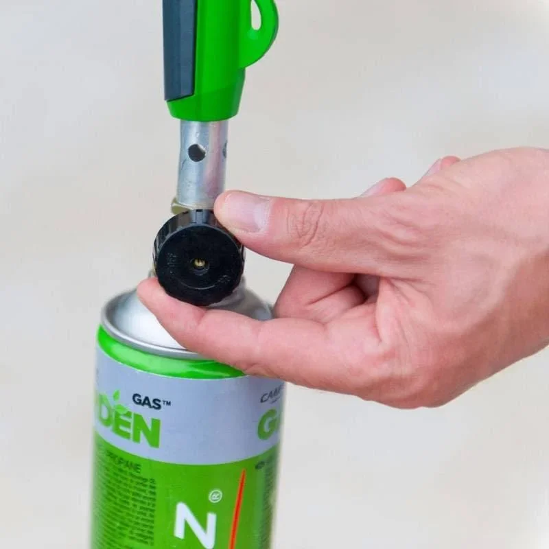 Campingaz GT3000PZ Unkrautbrenner mit Piezo-Zündung und vier zusätzlichen Gasflaschen - 3