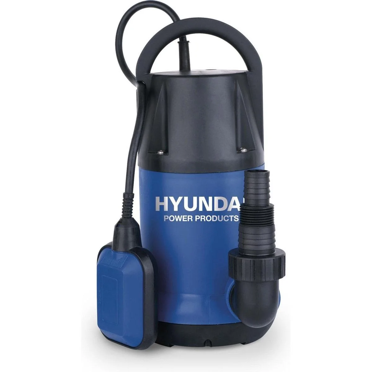 Tauchpumpe - 250W - 6000 l/h MIT 15-Meter-Gartenschlauch inkl. Düse und Armaturen UND YATO 1"-Hahn - 3