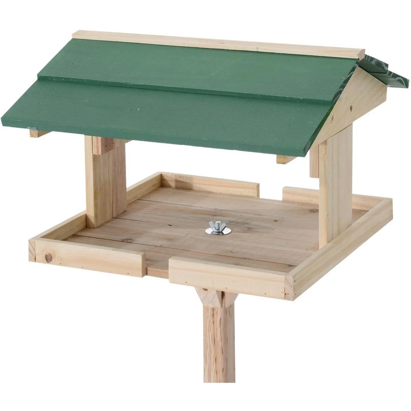 Vogelhaus Vogel Futterhaus mit Ständer Kiefer - 1