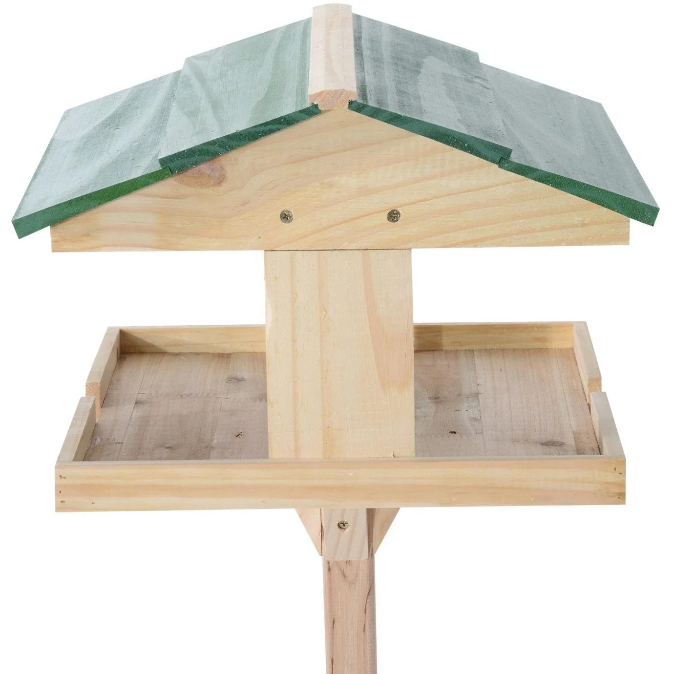 Vogelhaus Vogel Futterhaus mit Ständer Kiefer - 4