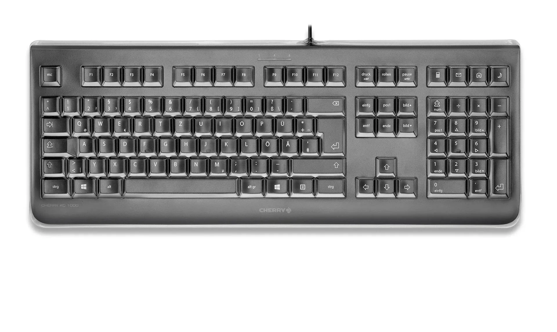 Kabelgebundene Tastatur KC 1068 schwarz - 0