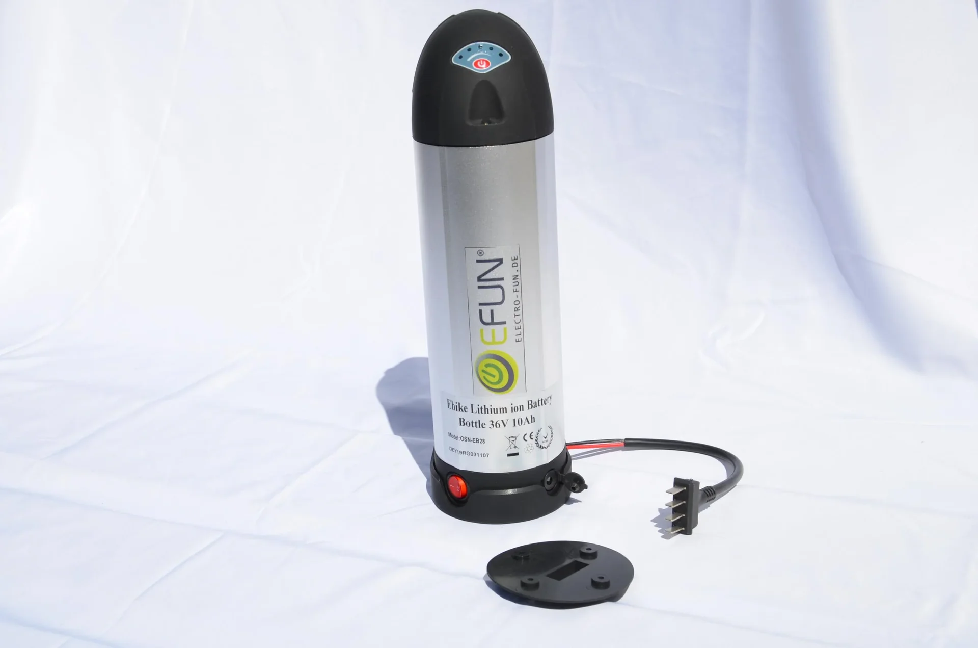 Akku Lithium Ionen 36 Volt 10 Ah BOTTLE E-Bike E-FUN - 1