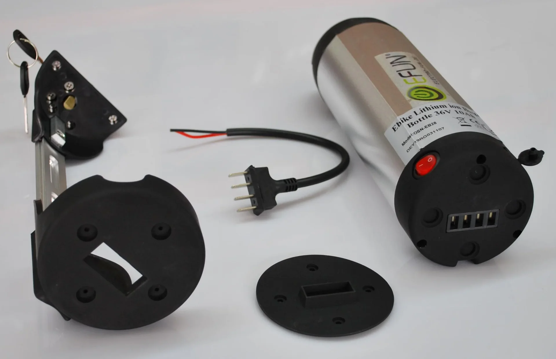 Akku Lithium Ionen 36 Volt 10 Ah BOTTLE E-Bike E-FUN - 5