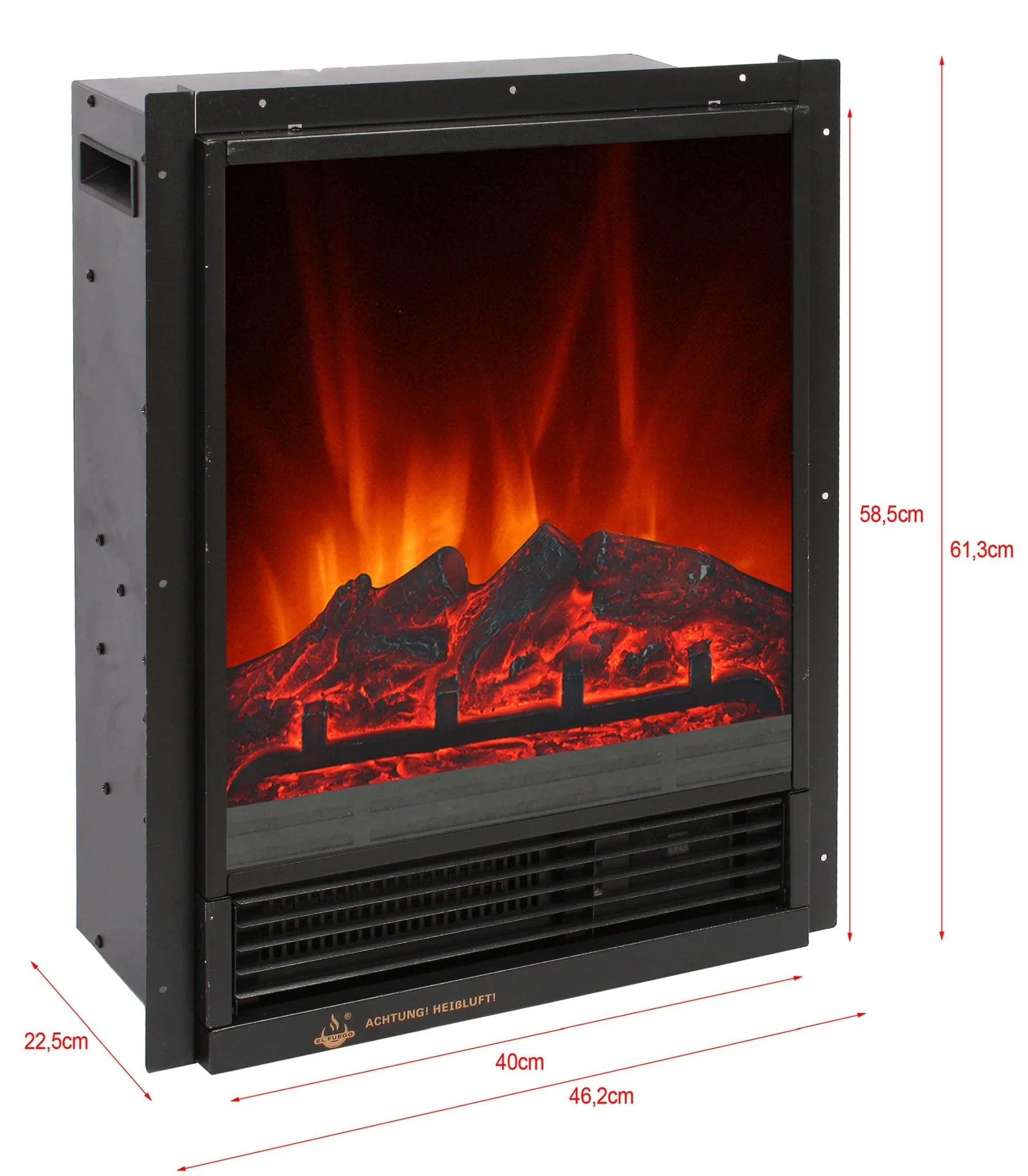 Elektrokamin "Bergen" mit Fernbedienung - 1
