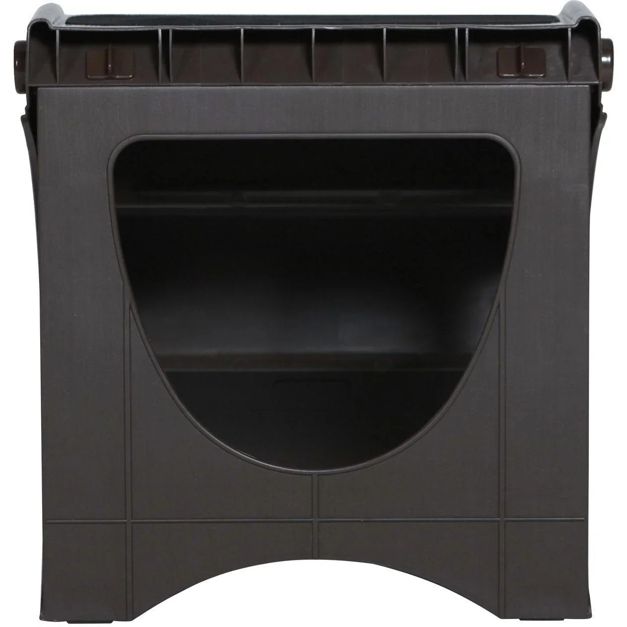 Hundetreppe Haustiertreppe 3 Stufen klappbar Dunkelbraun - 2