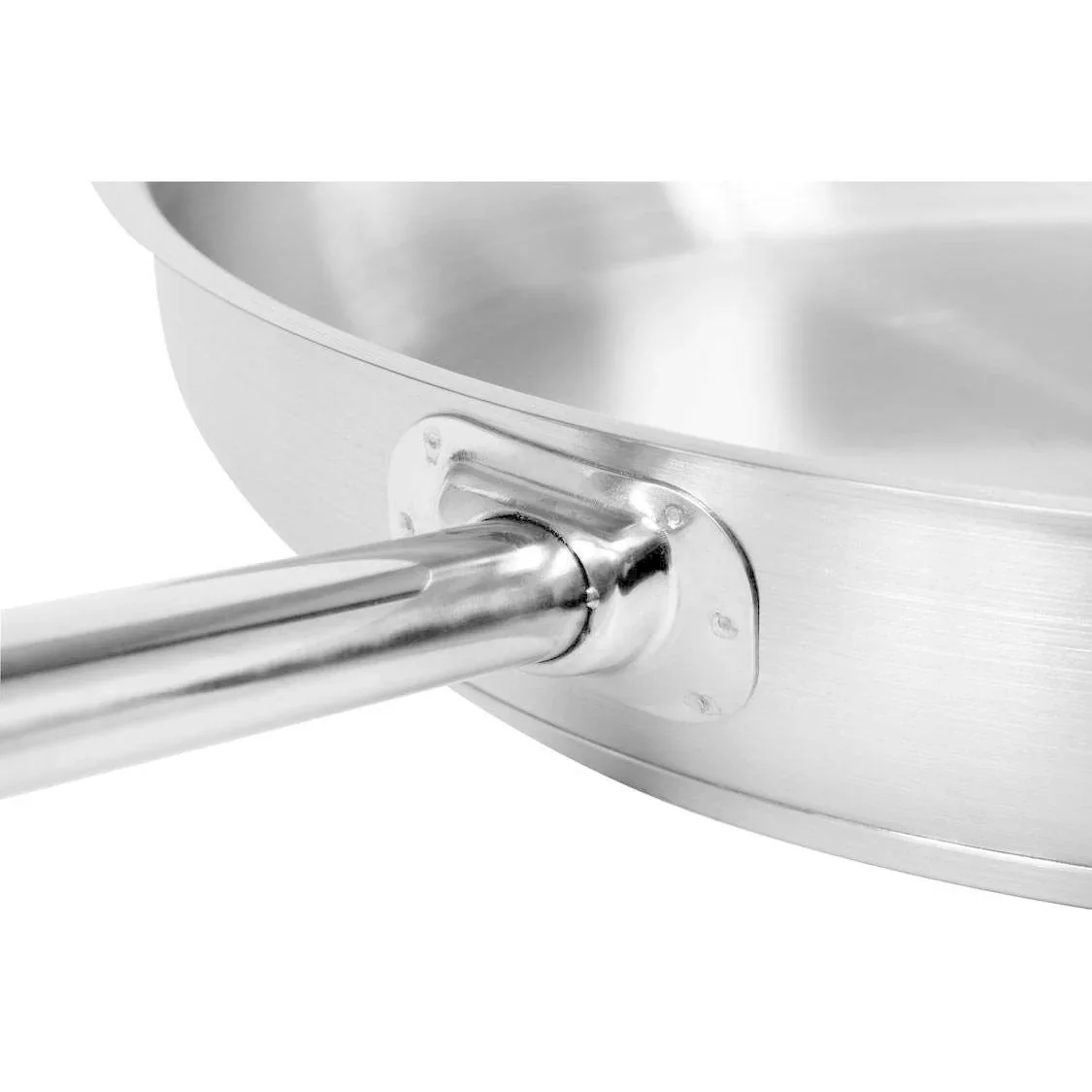 NL Bratpfanne aus Edelstahl - Ø20 cm - 1,3L - für jeden Herd - 1