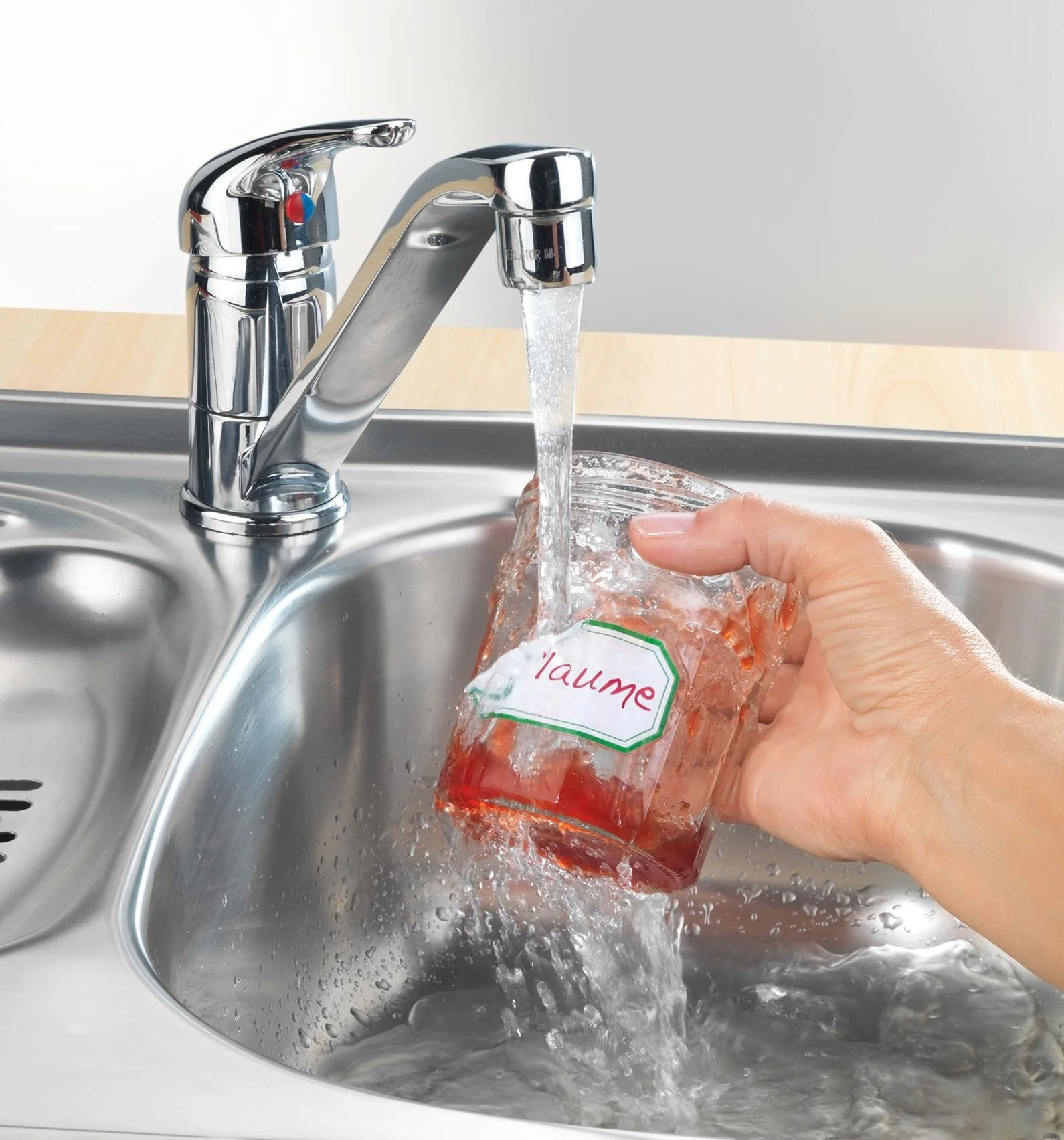 Klebeetiketten, wasserlöslich, 200 Stück - 5