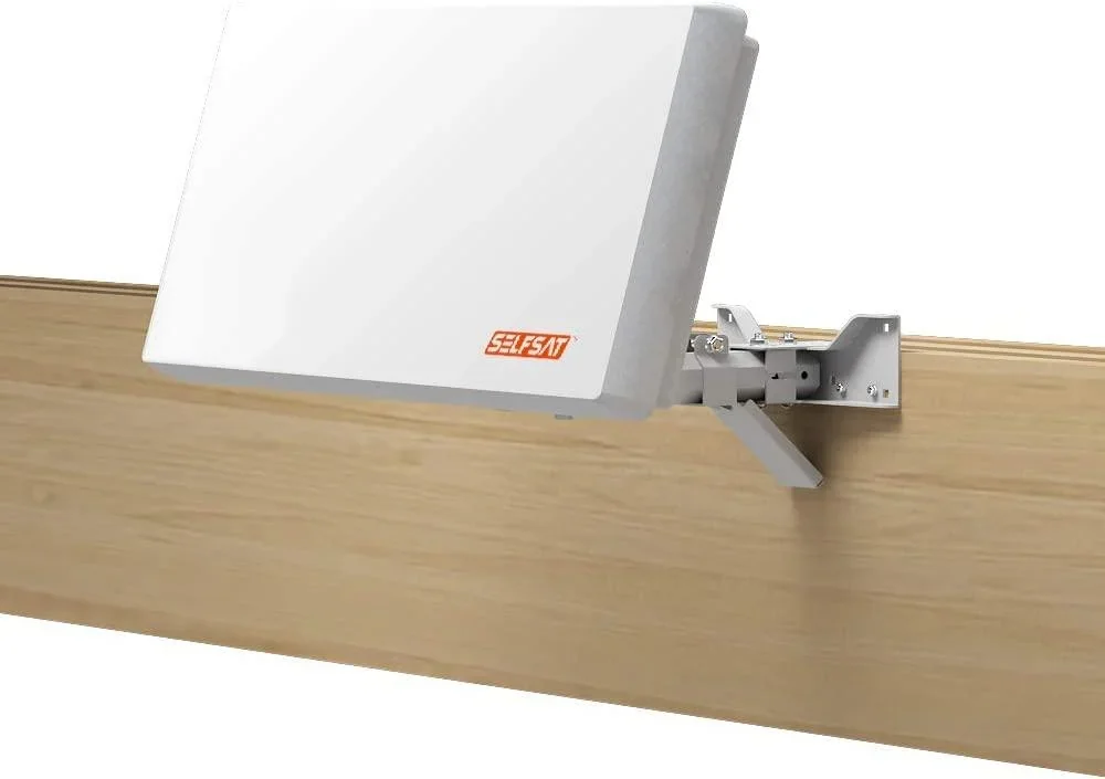 Sat Flachantenne mit Single LNB - 0