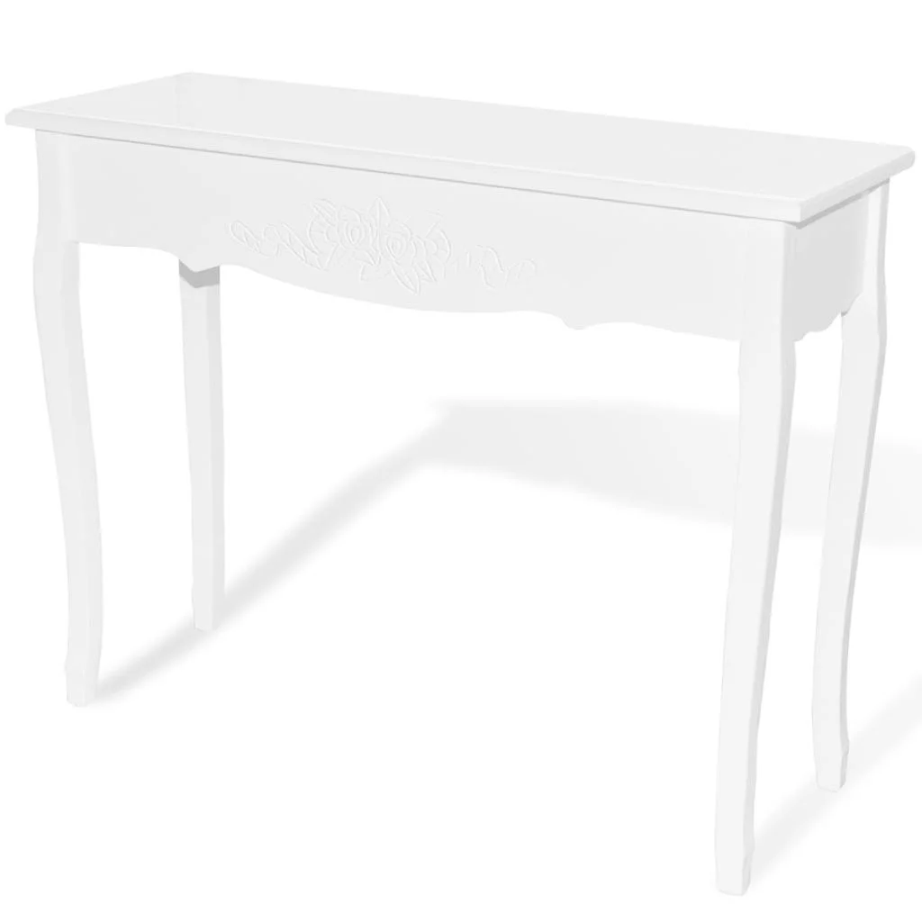 Beistelltisch weiß - 0