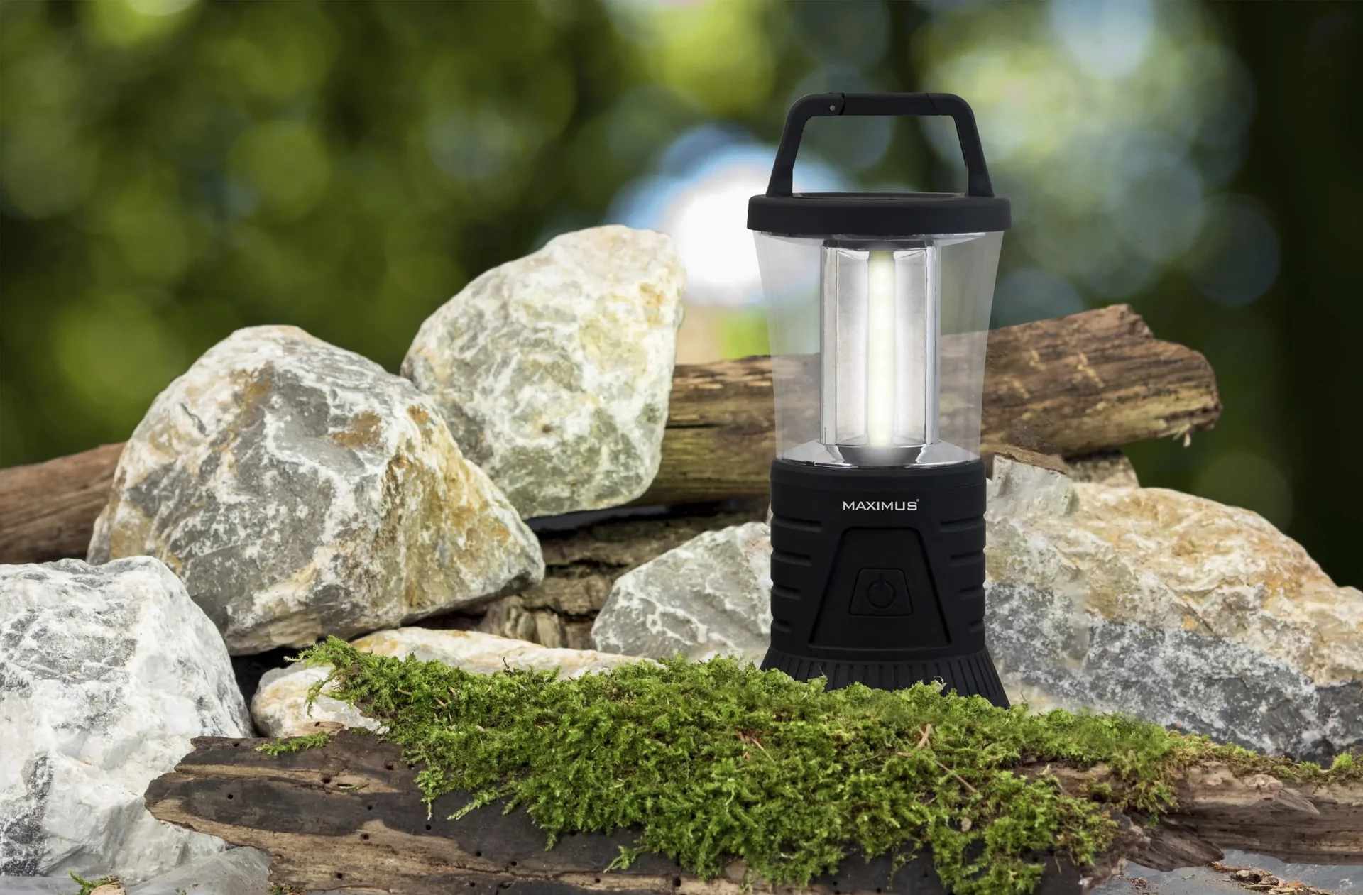 LED Campingleuchte mit Aufhängung und 3 Helligkeitsstufen - 2