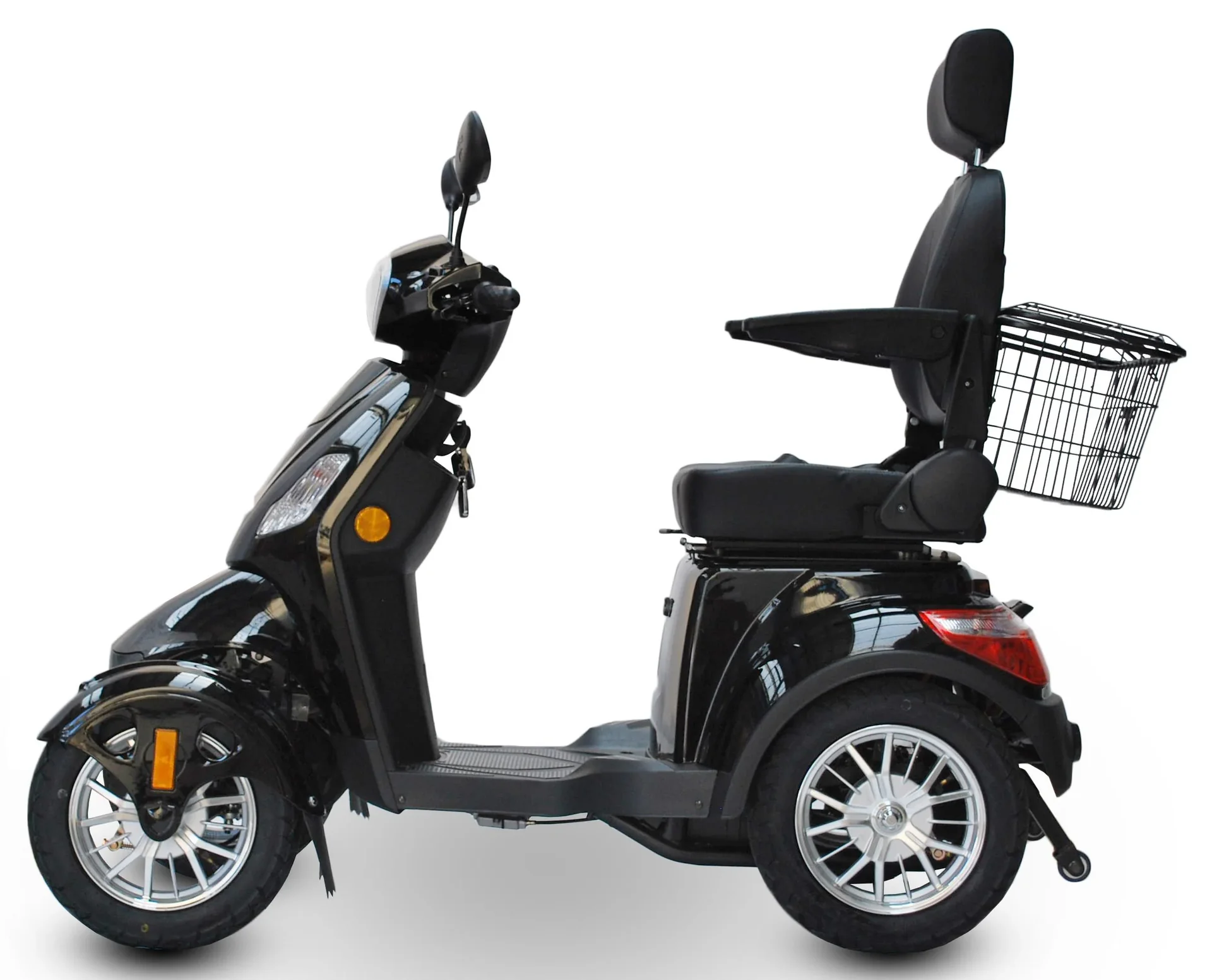 Elektromobil 525 Schwarz 4 Räder, Seniorenmobil - 4