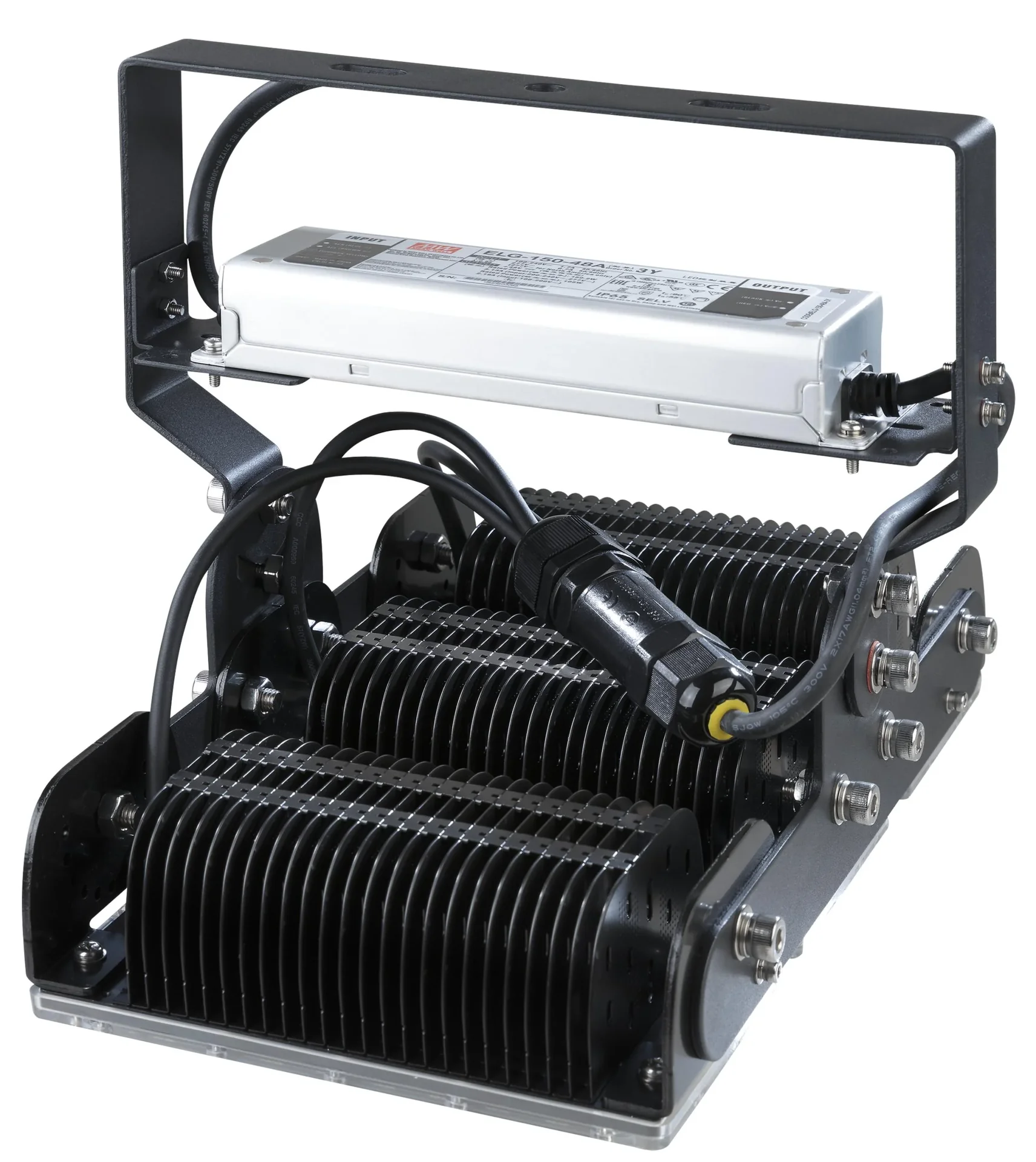 150 W Multi LED Stall Leuchte, 3 Module 19.500 Lumen, IP65 / D- Kennzeichen - 2