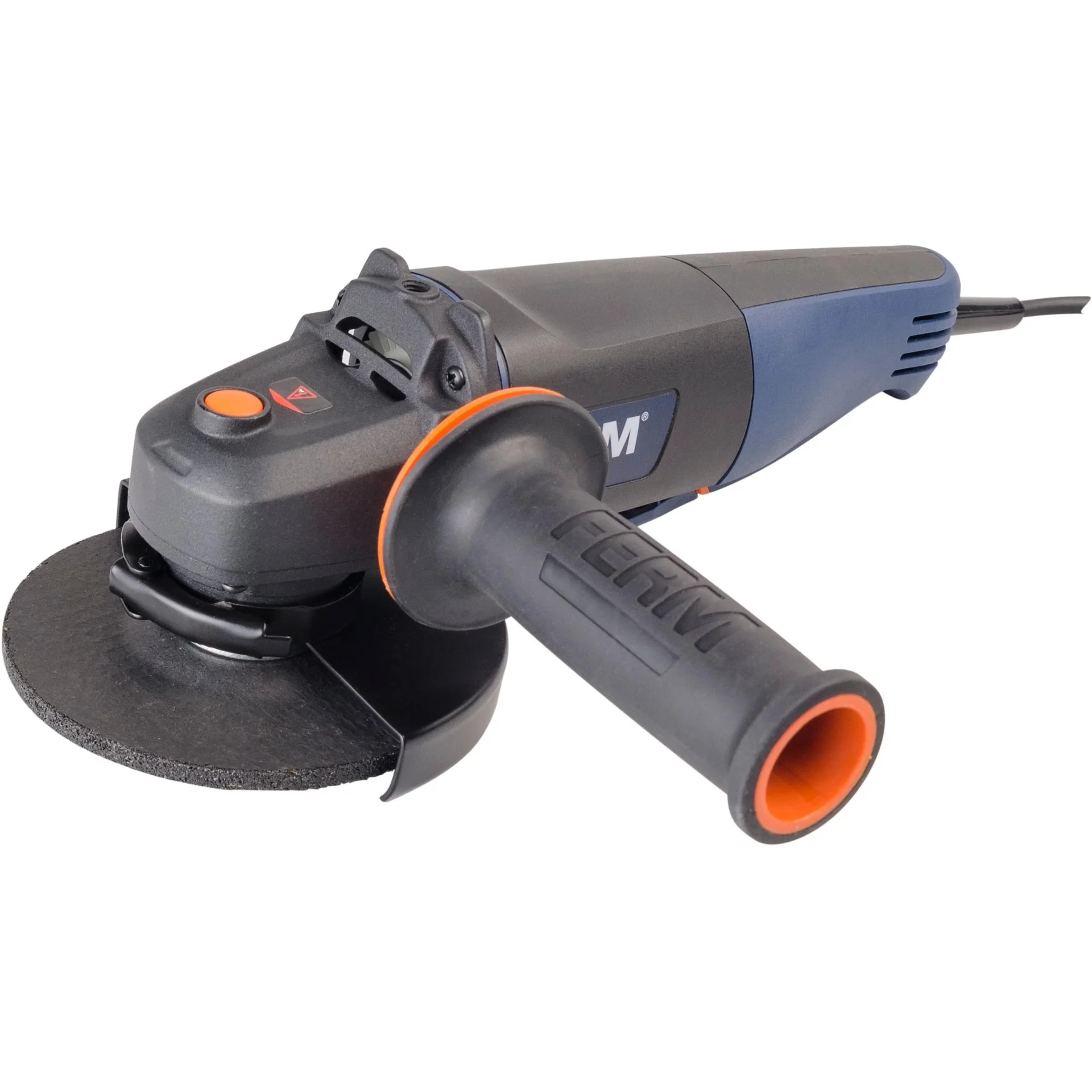 AGM1060S Winkelschleifer 750W - 115mm - Paddle Schalter - Spindelsicherung - Soft griff und Seitengriff - Inkl. Zubehör - 2