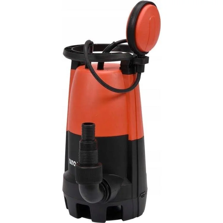 Tauchpumpe - 900W - 18000L/h MIT 15-Meter-Gartenschlauch inklusive Düse und Armaturen UND 1"-Hahn - 0