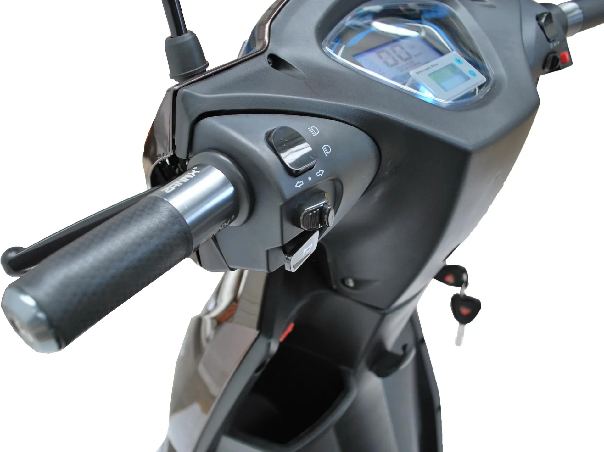 Elektromobil braun - herausnehmbarer Li-Io Akku 20 Ah - 25 km/h - 1000 Watt Seniorenmobil - 7