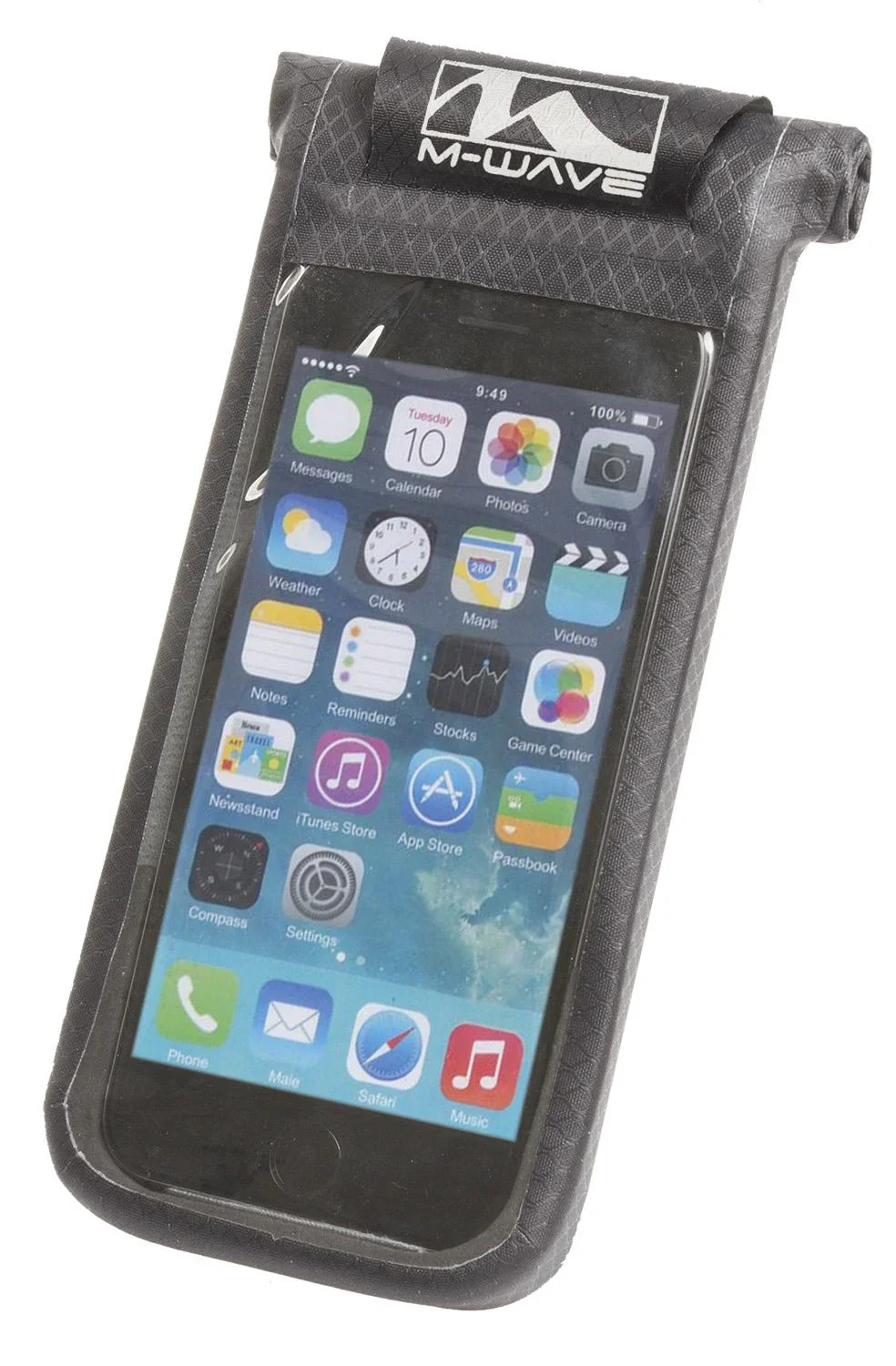 Smartphone-Tasche, M-Wave, mit drehbarem QR-Halter - 0