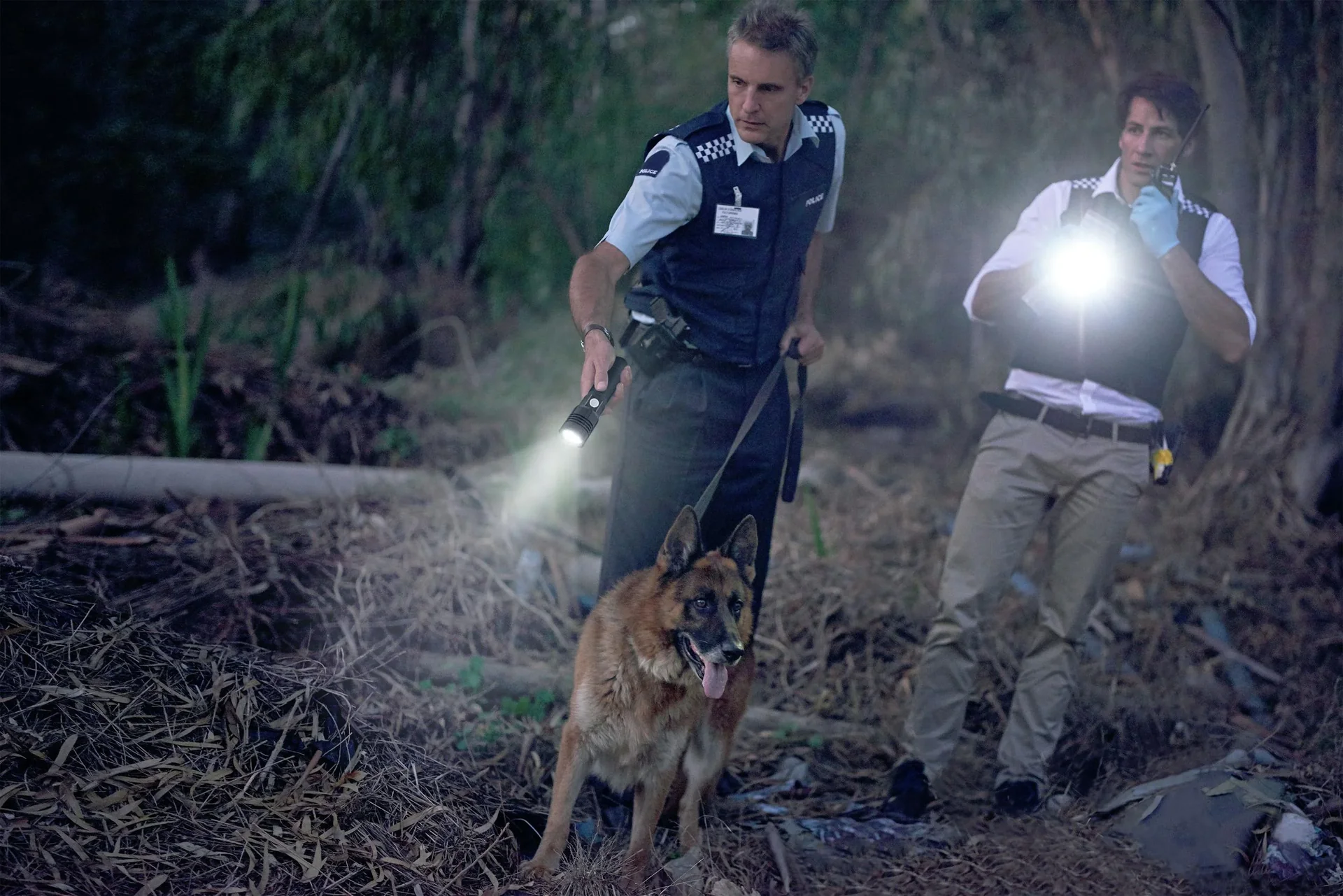 Professionelle LED-Metalltaschenlampe mit 3x10W Hochleistungs-LEDs sowie einer Speziallinse, wiederaufladbar - 3