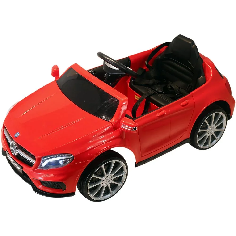 Mercedes Benz AMG Lizenz Kinder Elektroauto Kinderfahrzeug mit 1 x 6 V Motor Fernbedienung MP3 100 x 58 x 46 cm - 3
