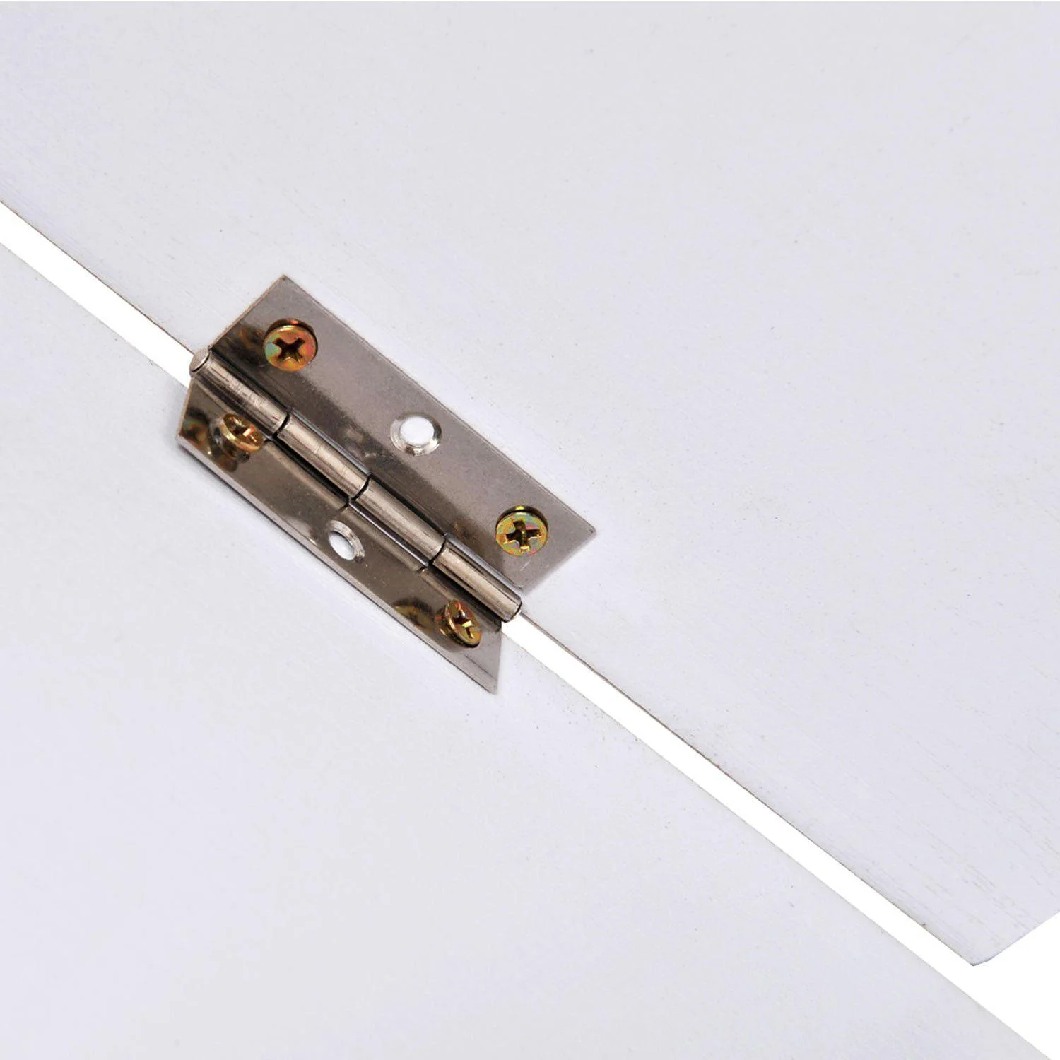 Klapptisch Esstisch mit viel Ablagefläche Holz weiß - 5