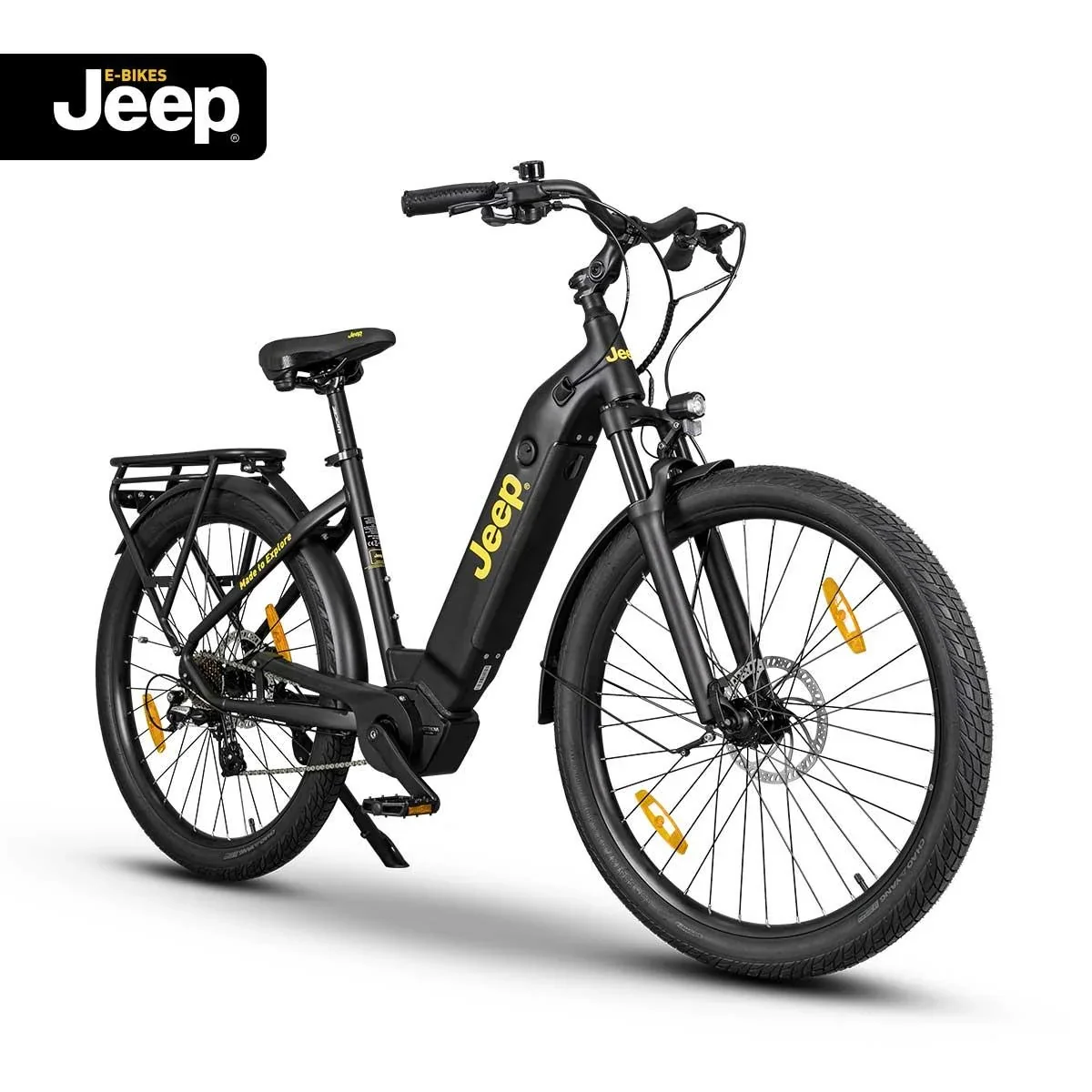 Damen SUV E-Bike, 27,5 Zoll, Rahmengröße 48 cm, 7-Gang Kettenschaltung, black, ULM 7000 - 3