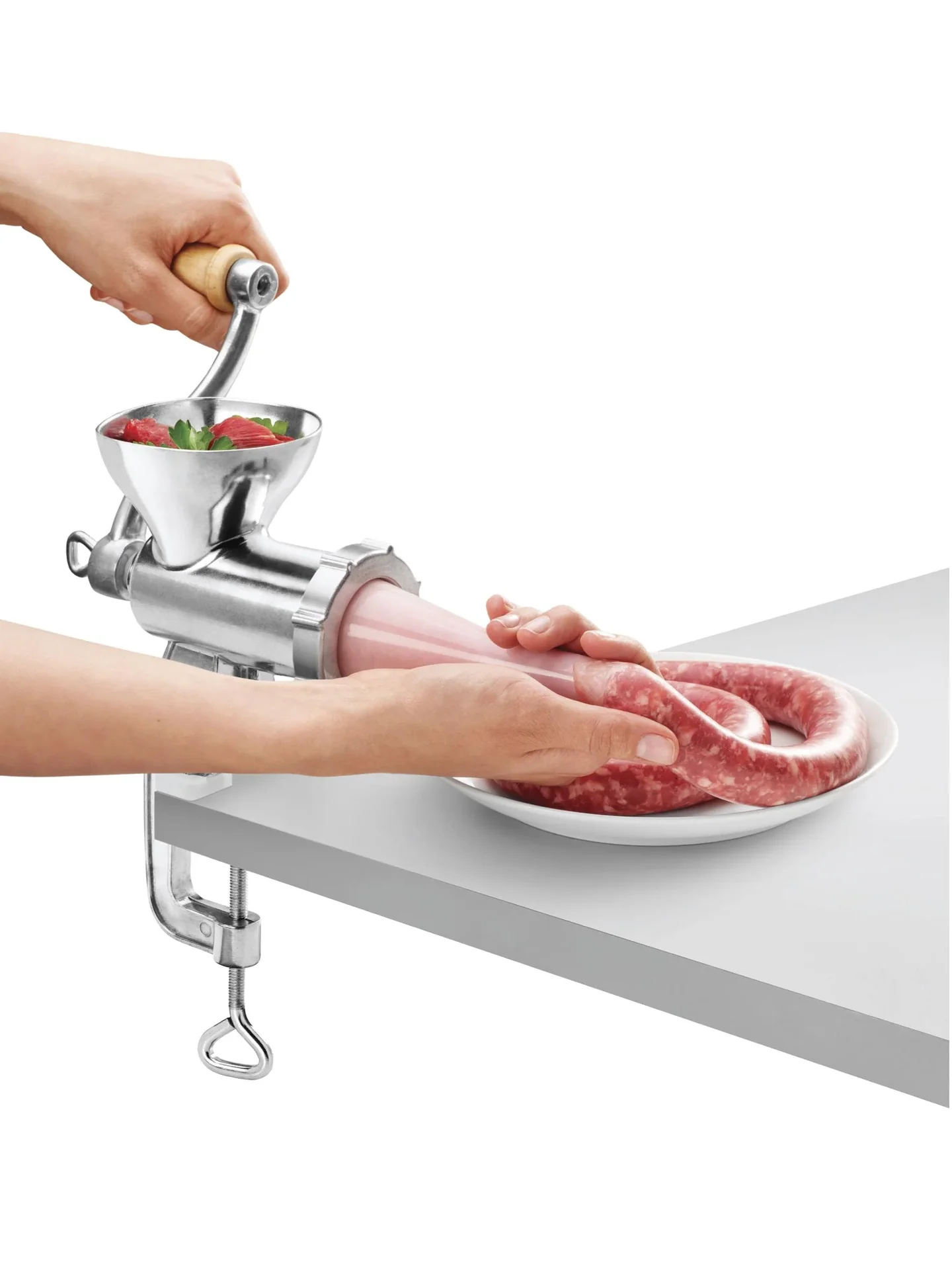 Fleischwolf "Jack", Alu, Ø 5,40 cm, Größe 5 - 4