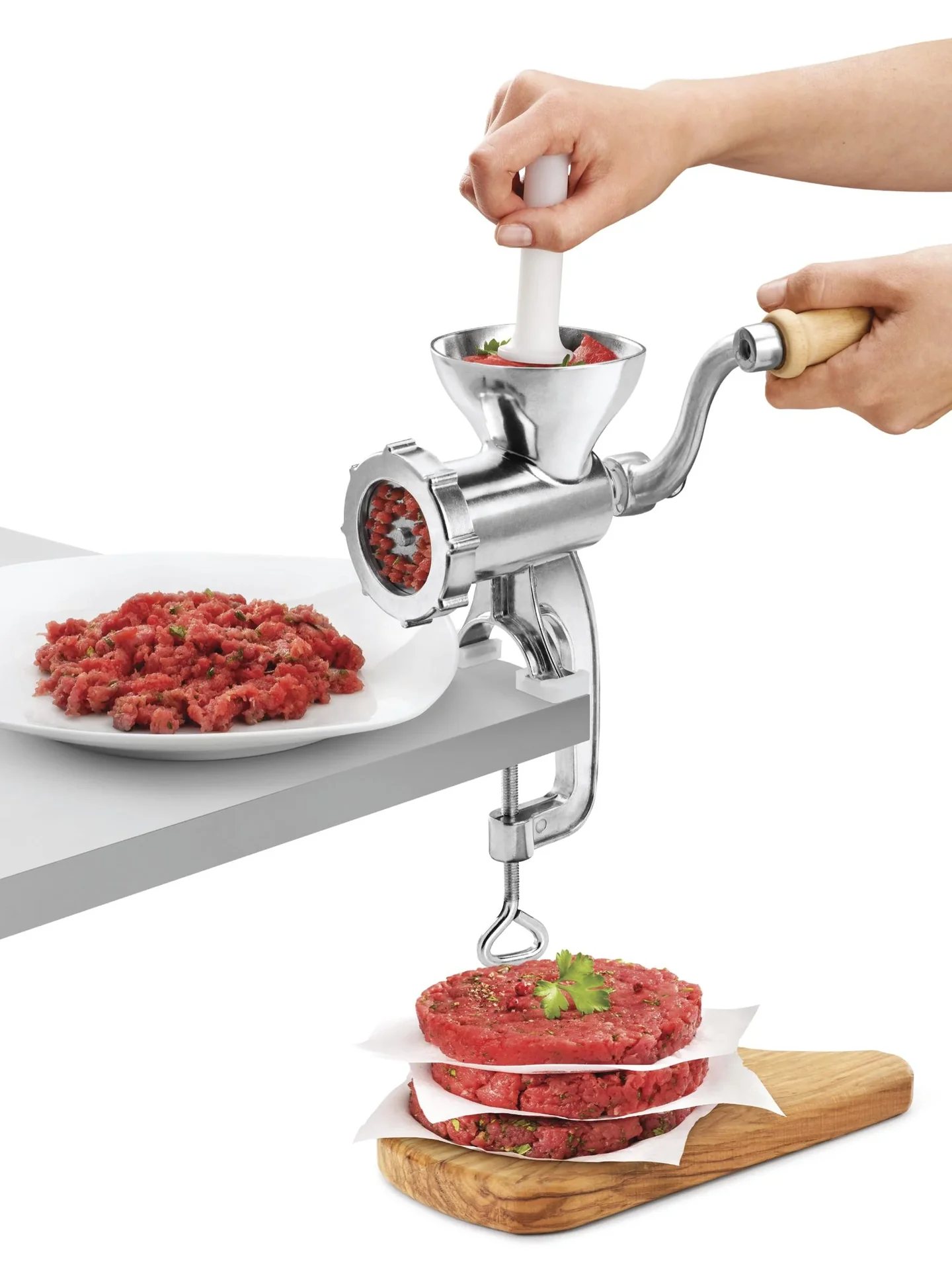 Fleischwolf "Jack", Alu, Ø 5,40 cm, Größe 5 - 8