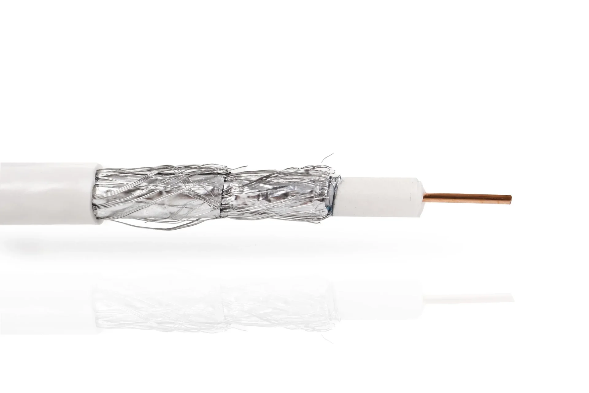 Koaxialkabel SK 135-50 m - Inklusive 10 Profi-F-Stecker - 0