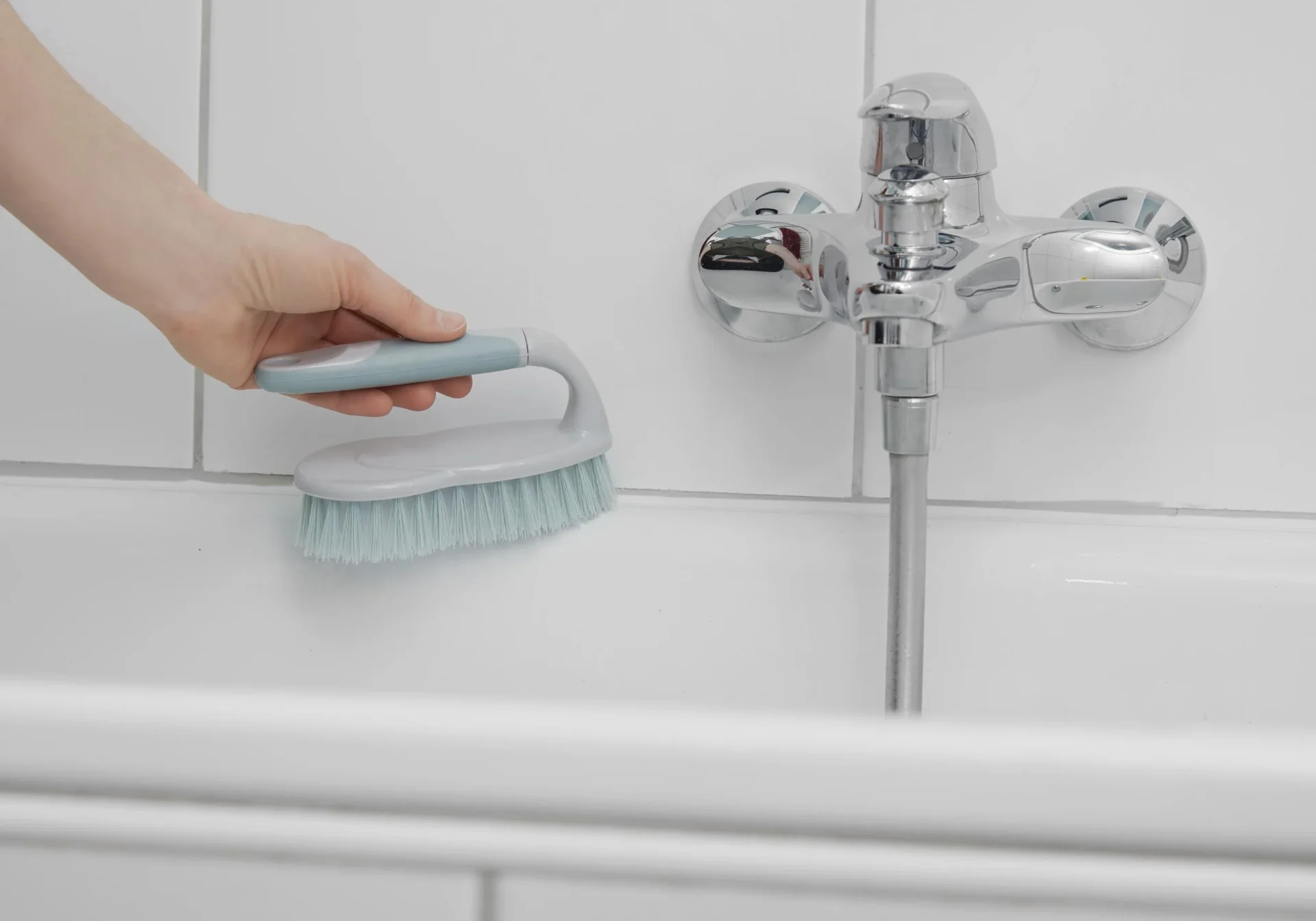 Profi-Reinigungsset, Kehrset, Spülbürste, Reinigungsbürste, Fensterabzieher, 5-teilig - 5