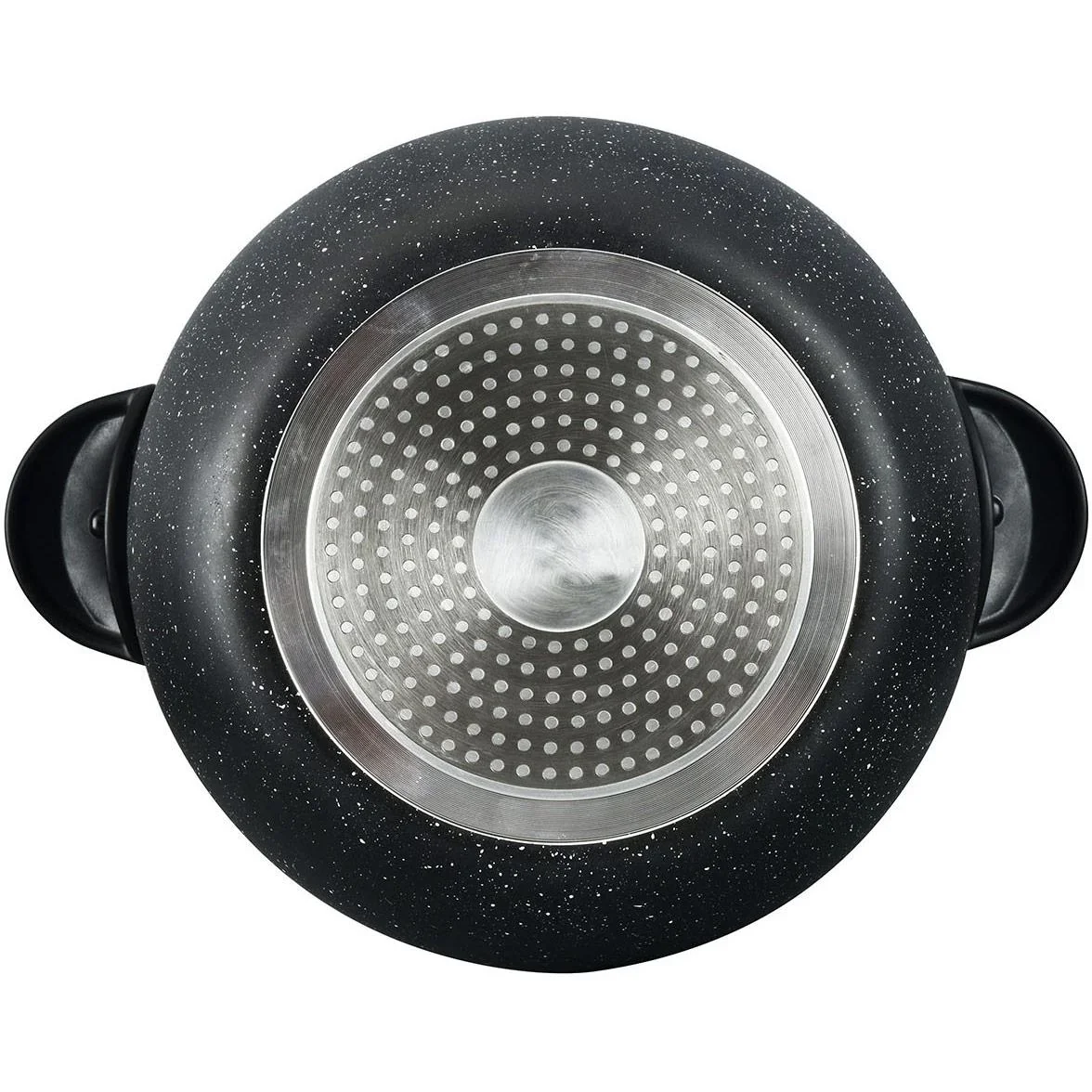 NL Couscous-Topf - 26cm - 12L - Schwarz - 0