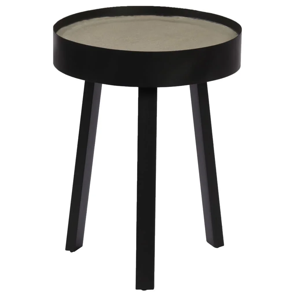 Couchtisch mit Betonplatte 40x55 cm - 0