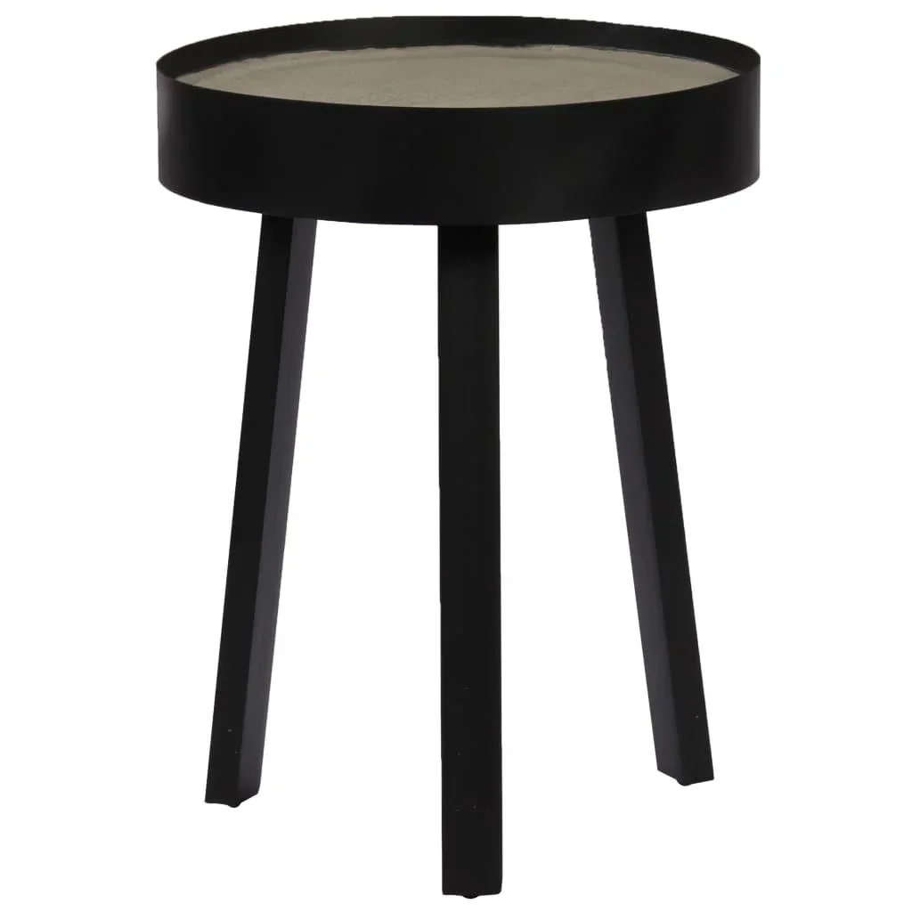 Couchtisch mit Betonplatte 40x55 cm - 1