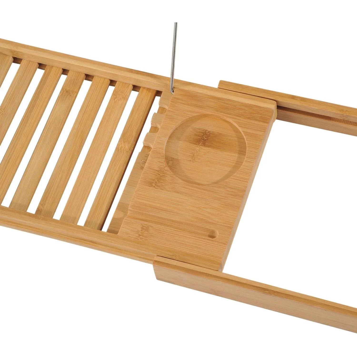 Badewannenablage 75-109cm Wannenauflage Wannenbrücke Bambus - 2