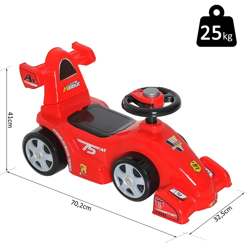 Rutschauto Kinder Rennauto Kinderauto Formel 1 Rot - 7