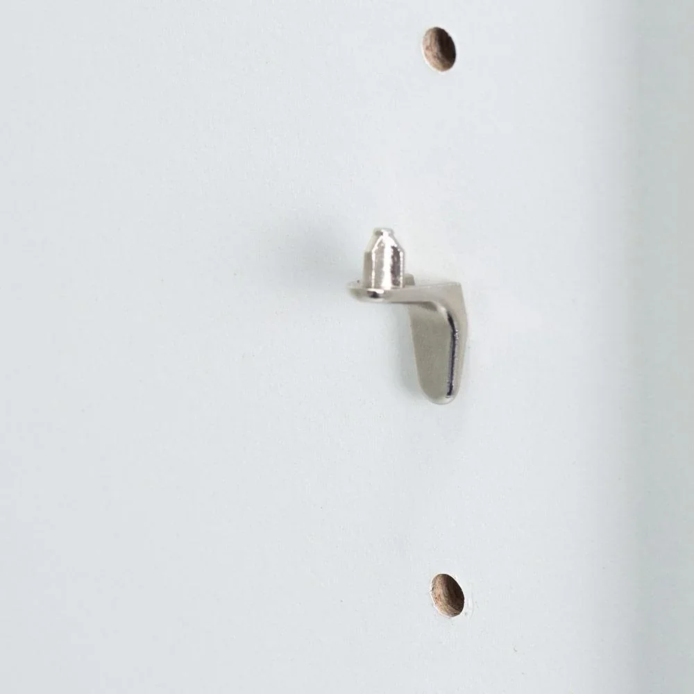 Bücherregal "Vela" Weiß - 2 Fachböden - 0