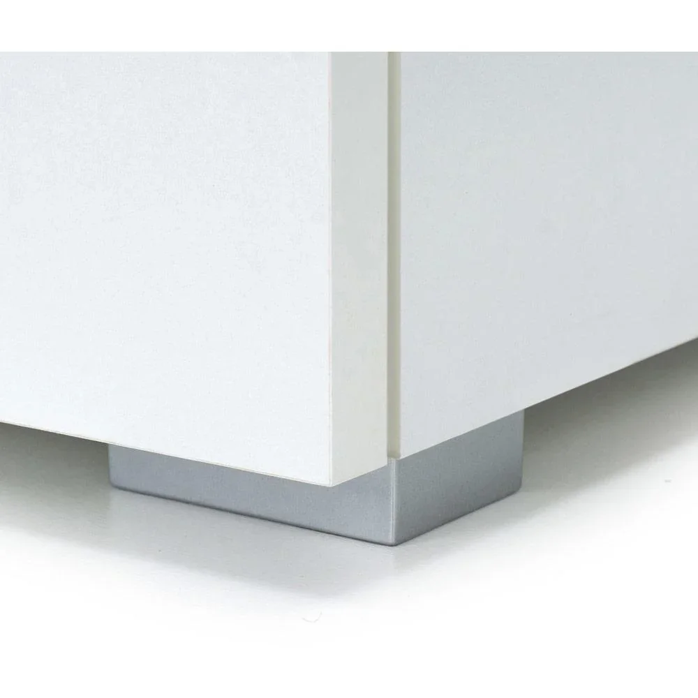 Bücherregal "Vela" Weiß - 2 Fachböden - 3