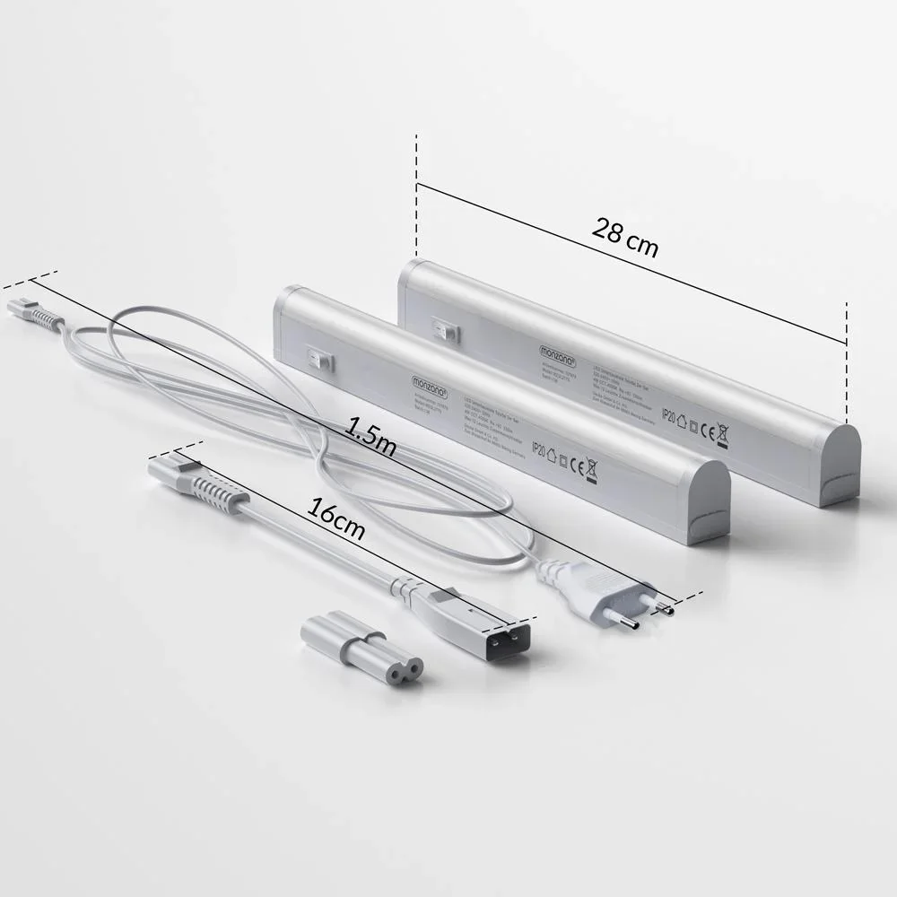 LED-Lichtleiste 2-teiliges Set Spodaj - 2