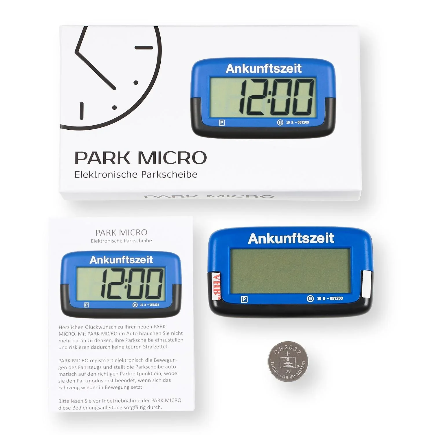 Elektronische Parkscheibe "Park Micro 1800" - 1