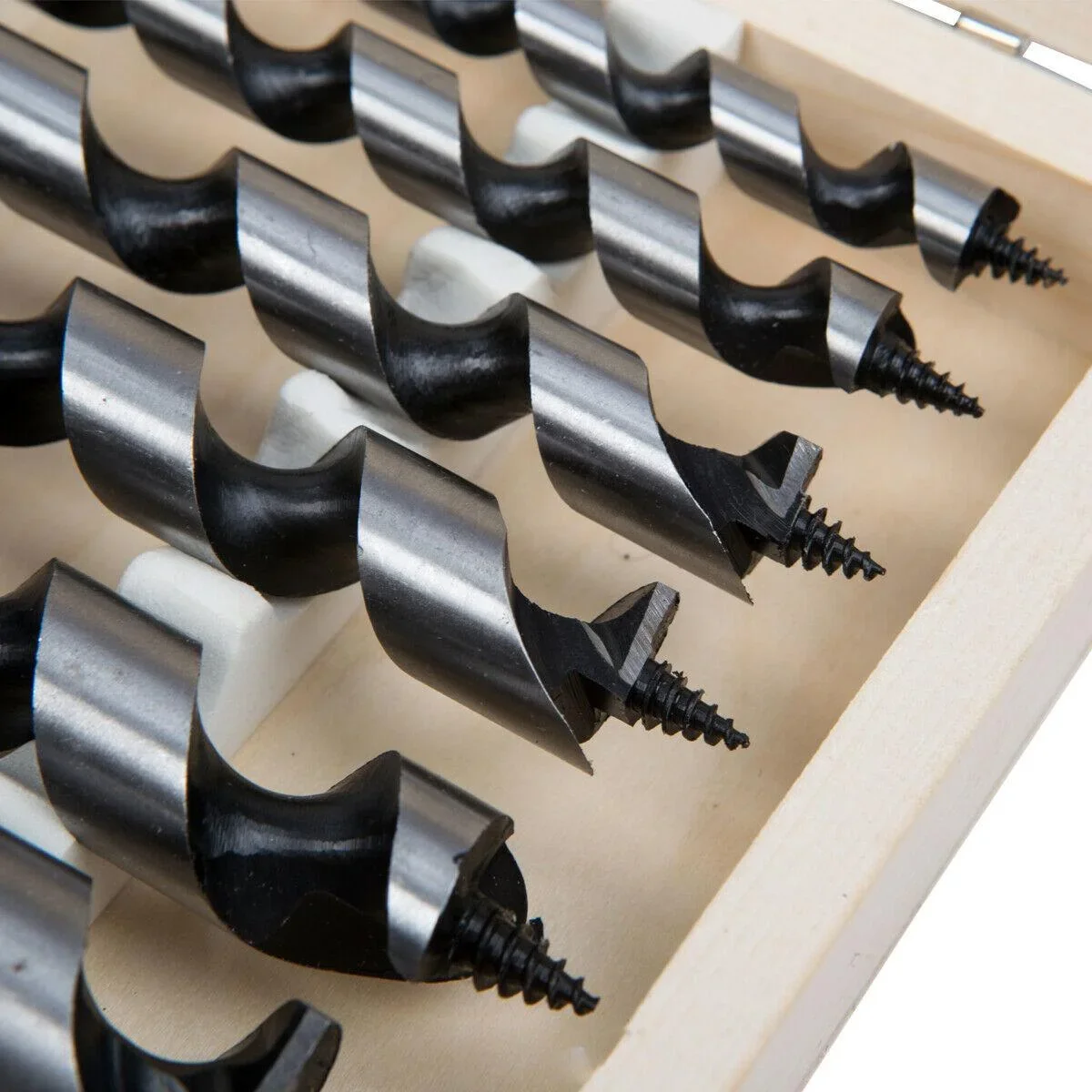 Werkzeug-Bohrer-Satz - Spirale - 8 Stück - 12, 20, 32 mm - 6