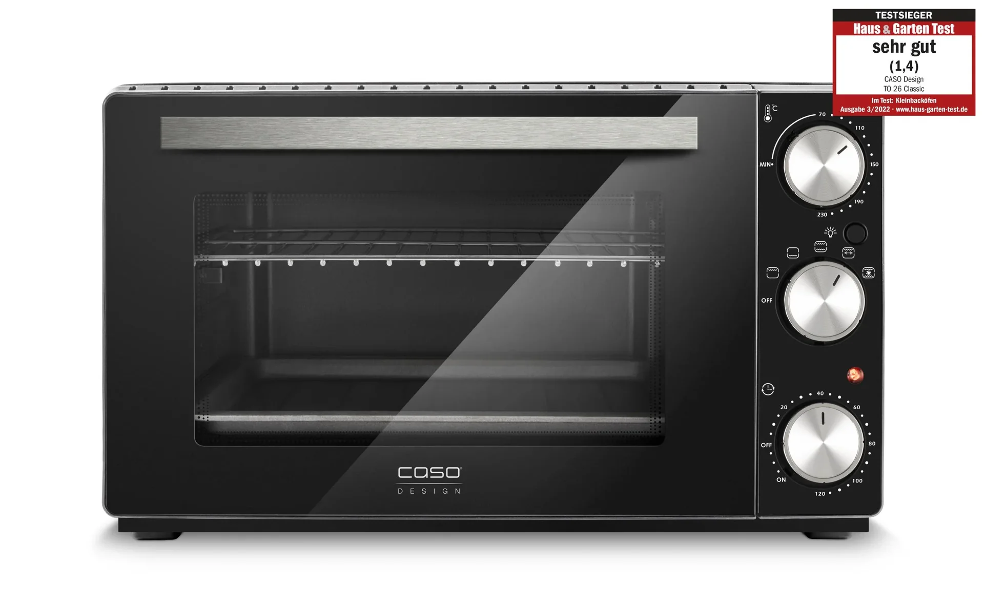 Backofen "TO 26 Classic", Schwarz, 26 Liter - 0