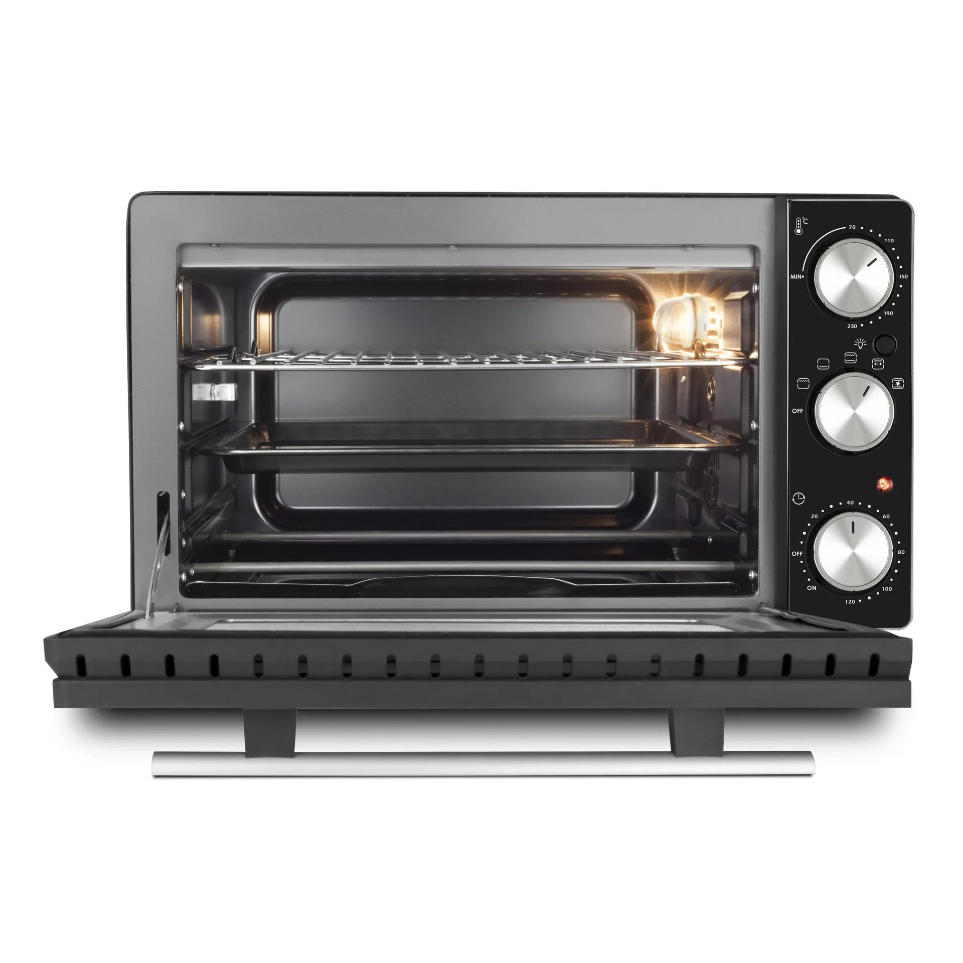 Backofen "TO 26 Classic", Schwarz, 26 Liter - 3