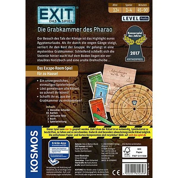 EXIT - Die Grabkammer des Pharao - 0
