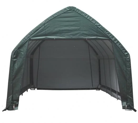 Folien-Garage-in-a-Box, 23,8 m² mit beschichtetem Stahlrahmen - 4