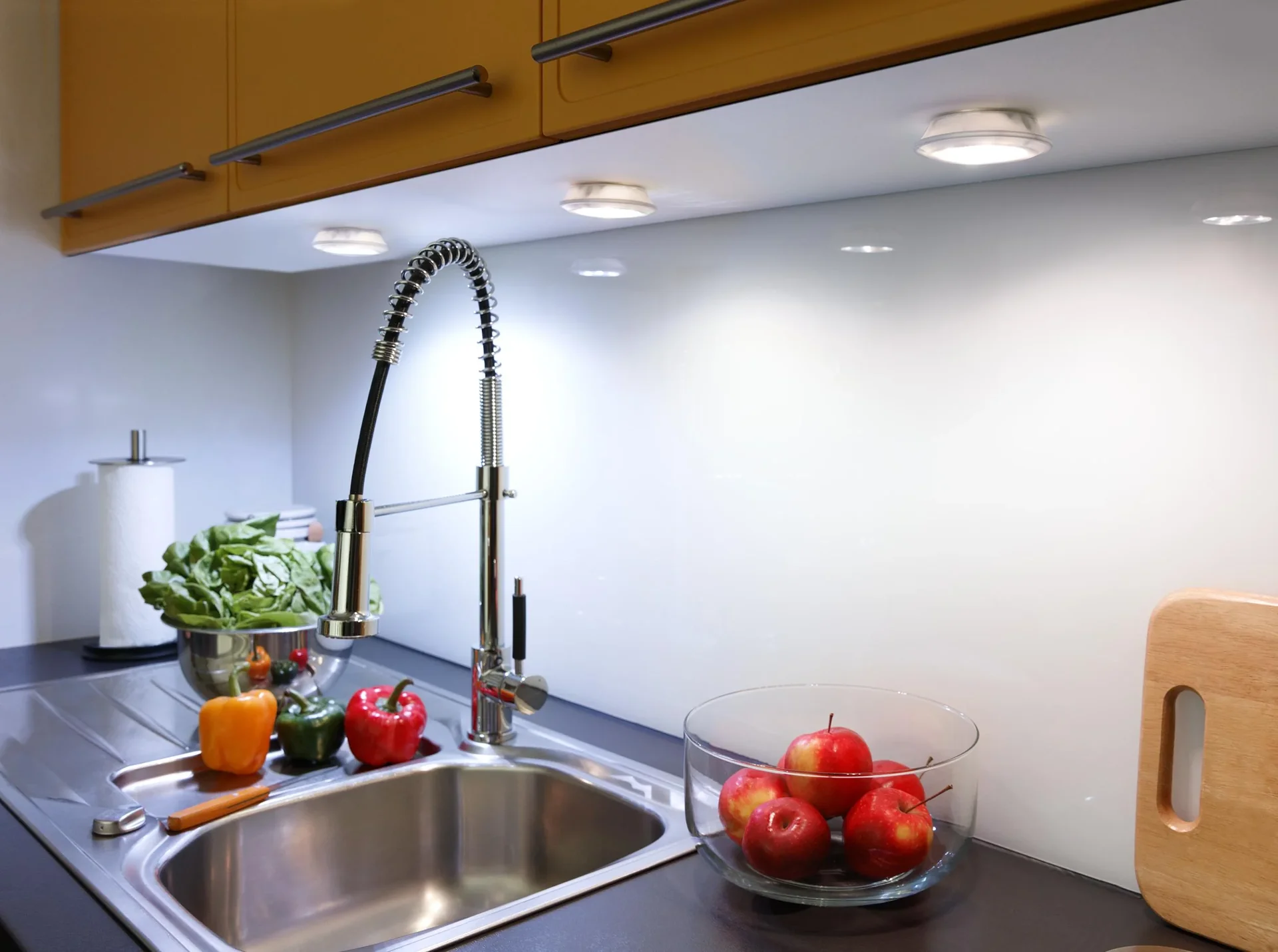 RGB LED-Licht mit Fernbedienung - 3er Set - 1