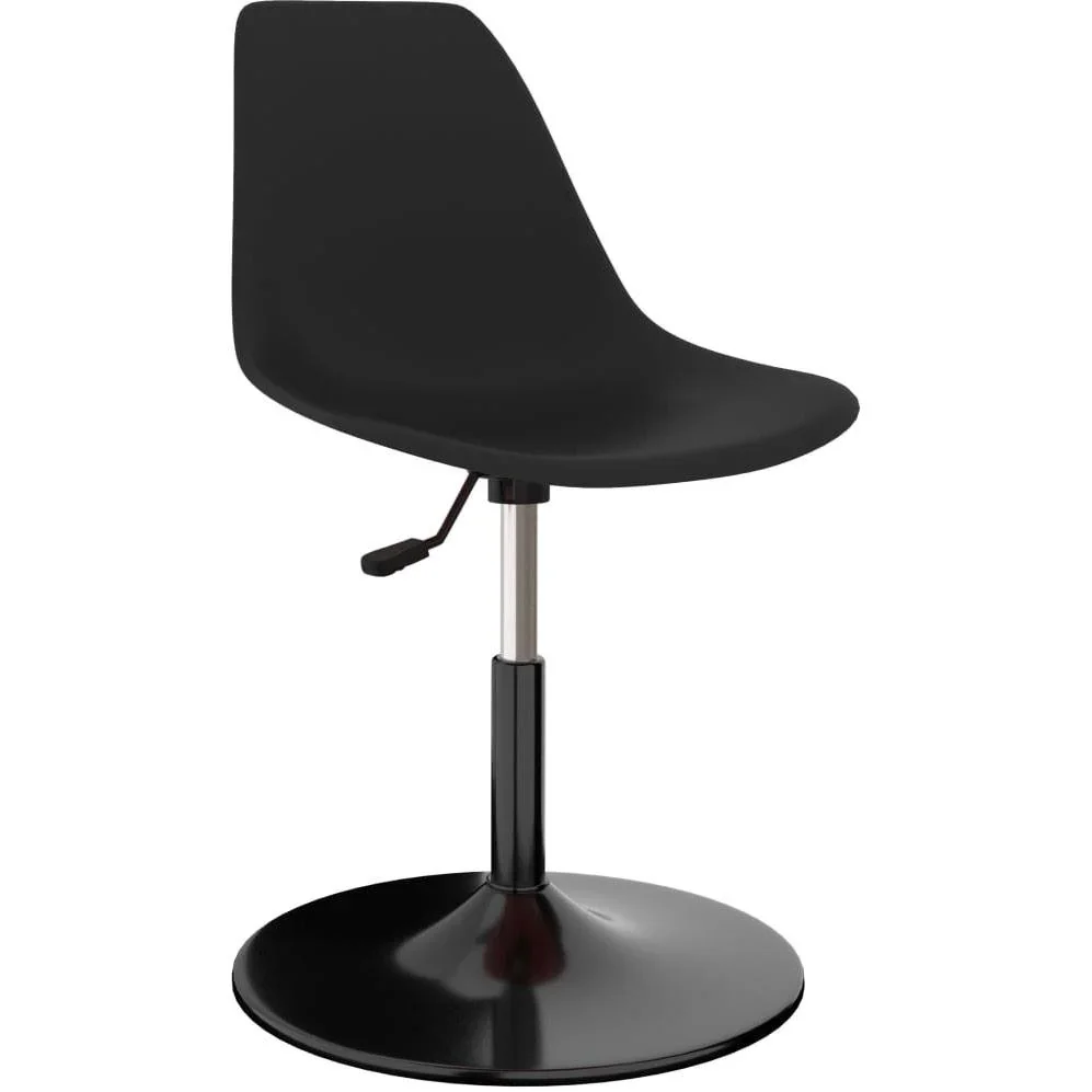 Esszimmerstühle drehbar 2tlg. PP schwarz - 1